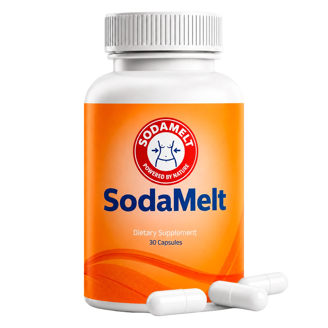 SodaMelt Daily Wellness Supplement Bottle